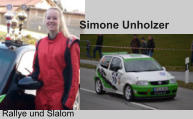 Simone Unholzer Rallye und Slalom